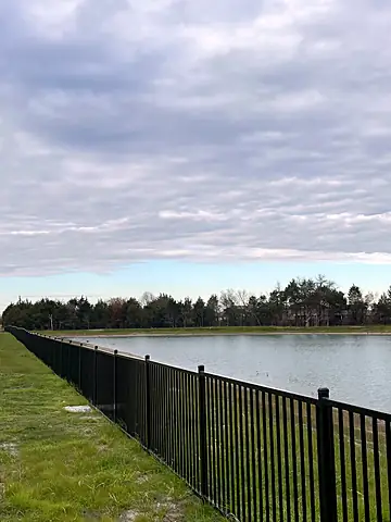 Retention pond barrier, HOA